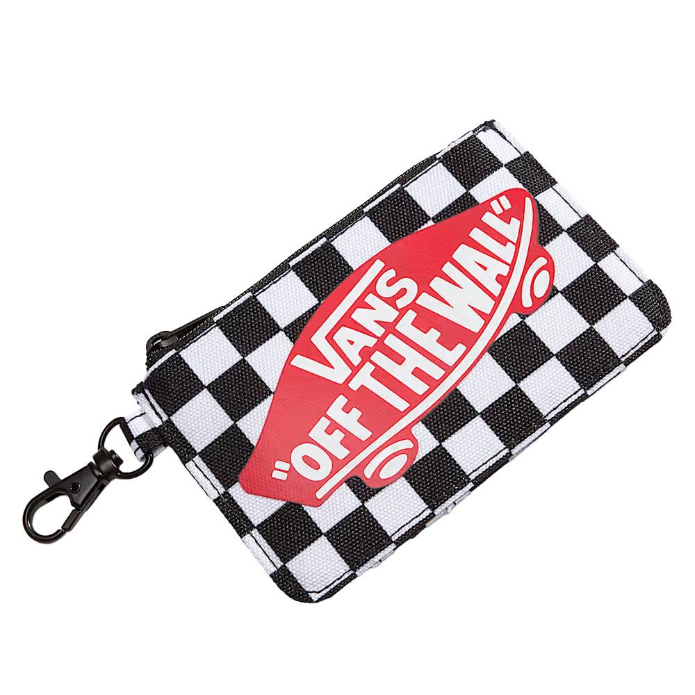 Vans Off The Wall Zip Wallet - Checkerboard Black - Image 3