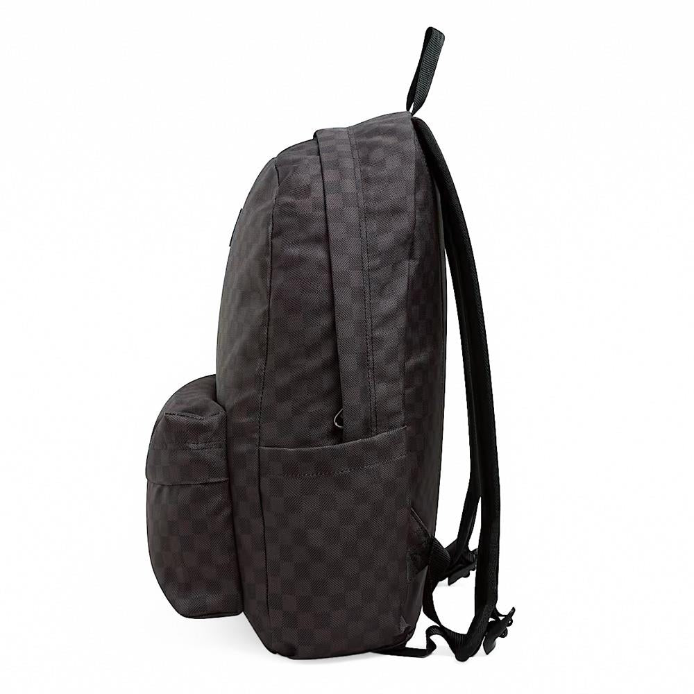 Vans Old Skool Check Backpack - Black/Charcoal - Image 3