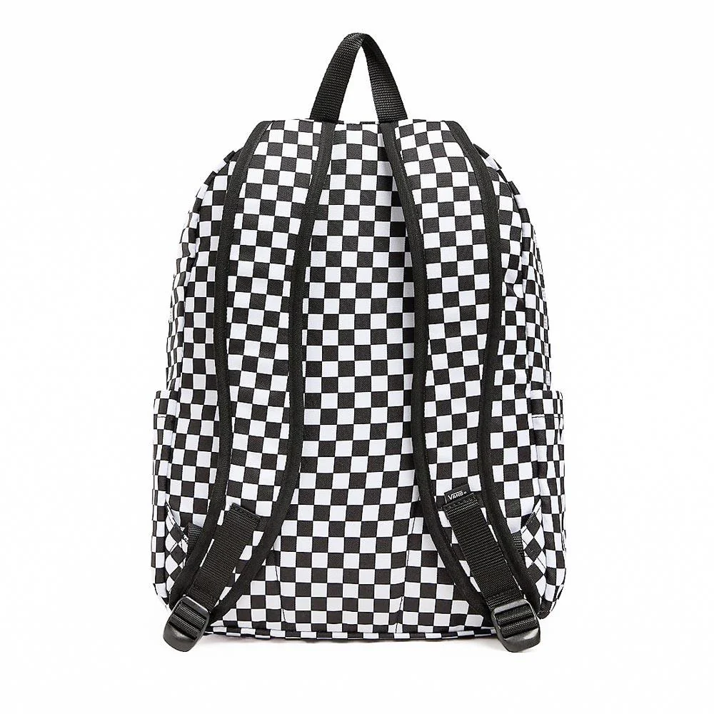 Vans Old Skool Check Backpack - Checkerboard Black and White - Image 2
