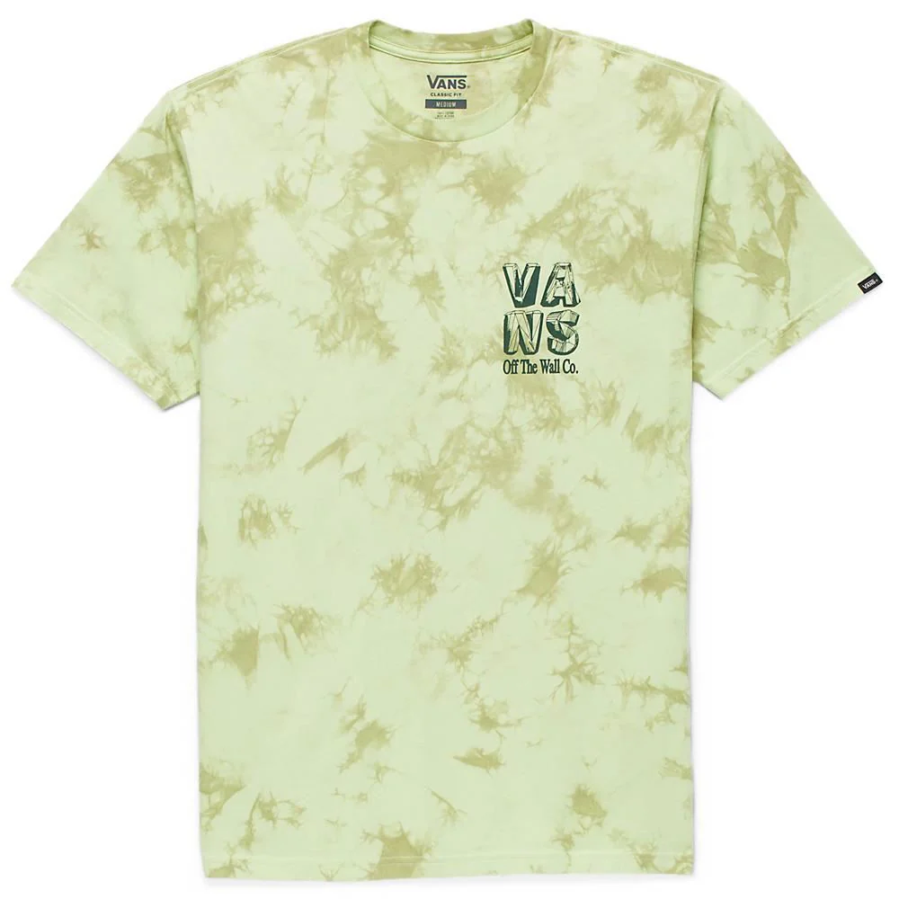 Vans Outdoors Tie Dye T-shirt - Shadow Lime - Image 2
