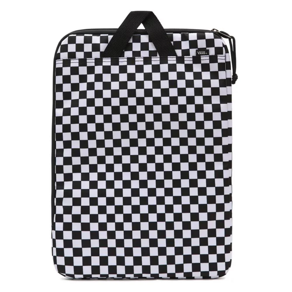 Vans Padded Laptop Sleeve - Black/White Checkerboard - Image 2