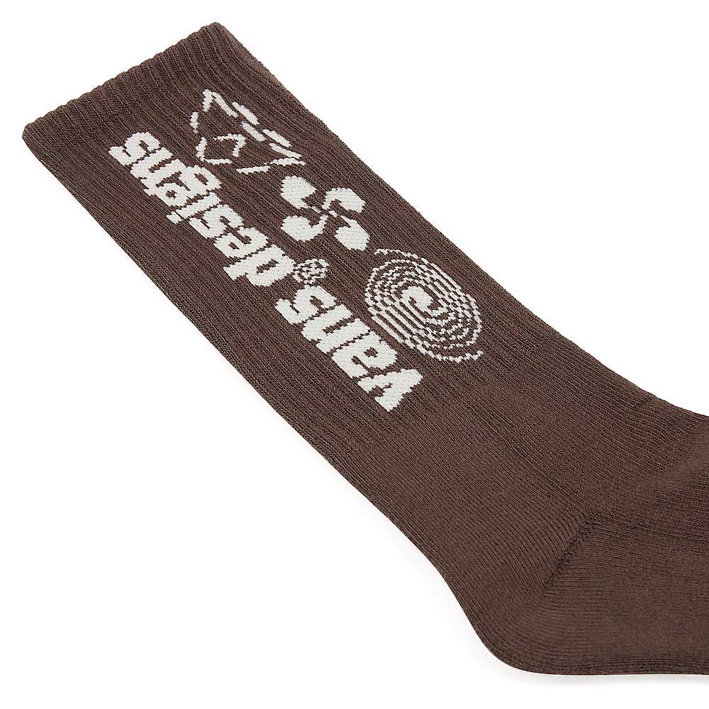 Vans Pursuit Crew Socks - Turkish Coffee - Image 2