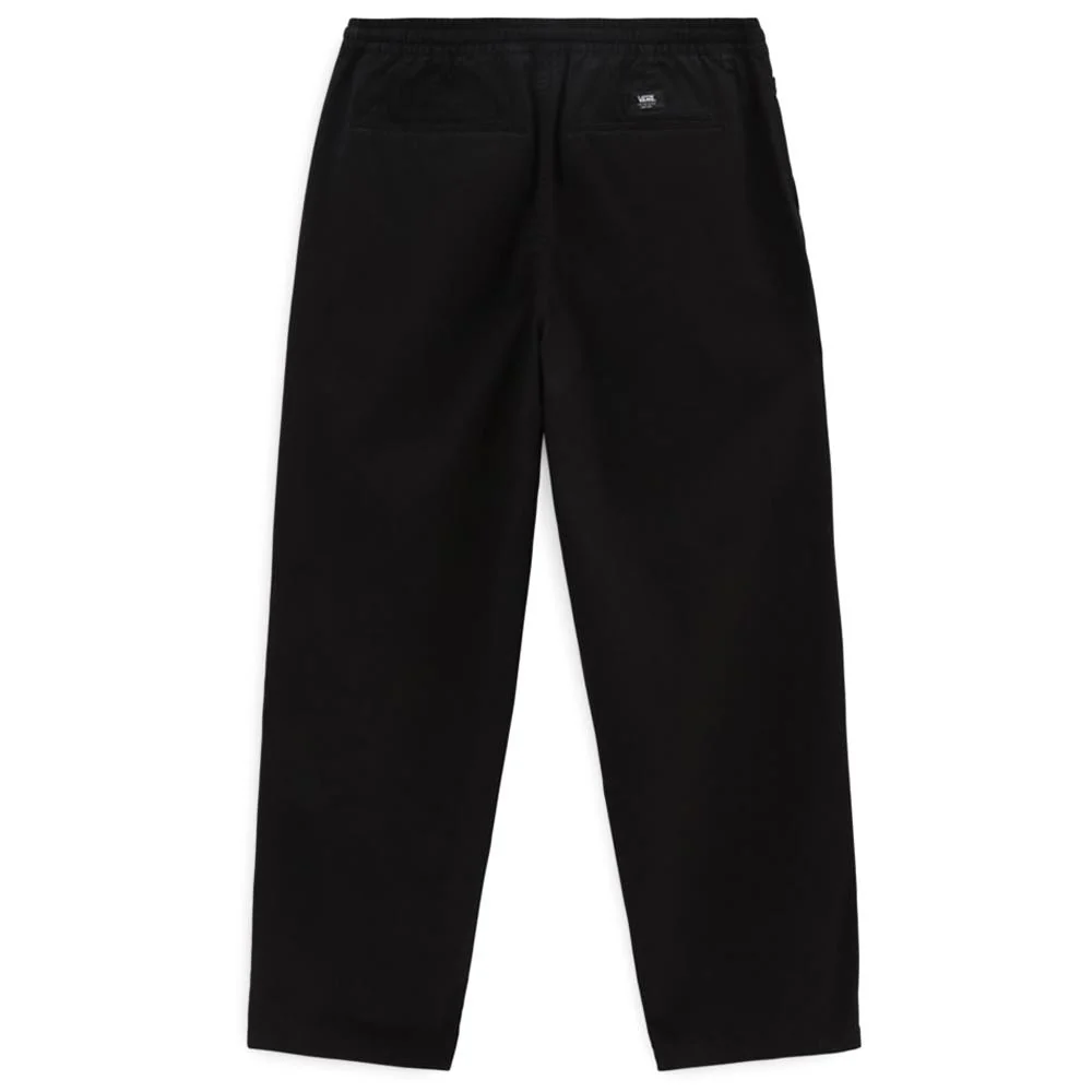 Vans Range Baggy Tapered Elastic Waist Trousers - Black - Image 2