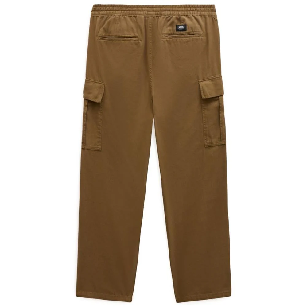 Vans Range Cargo Baggy Tapered Elastic Trousers - Kangaroo - Image 2
