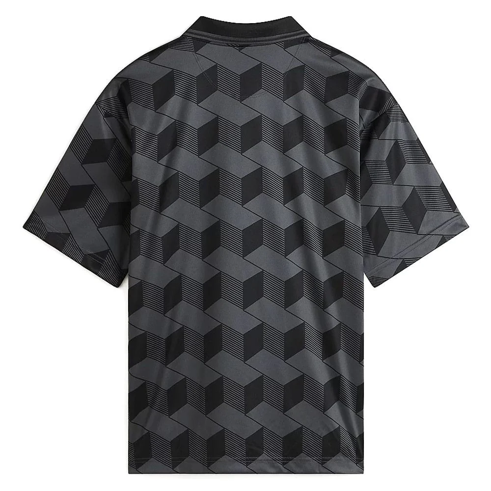 Vans Rigsby Soccer Polo Shirt - Black - Image 2