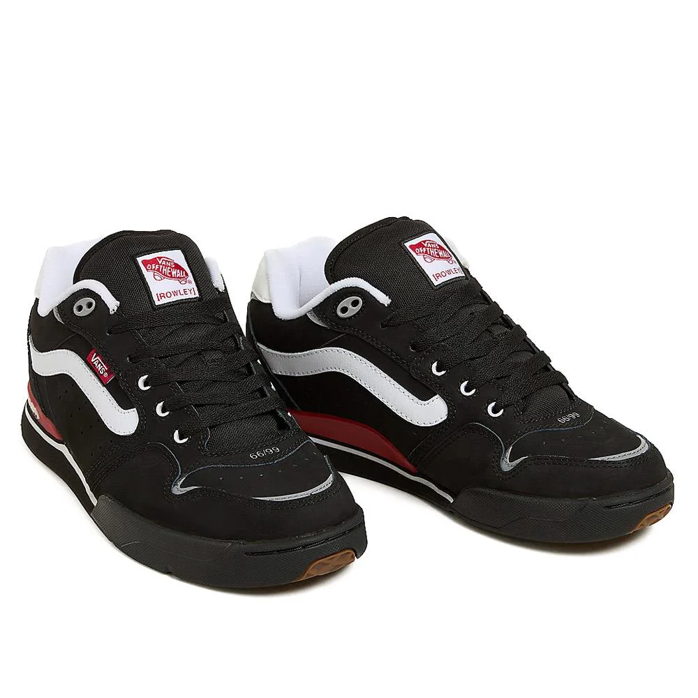 Vans Rowley XLT - Black/White/Red - Image 2