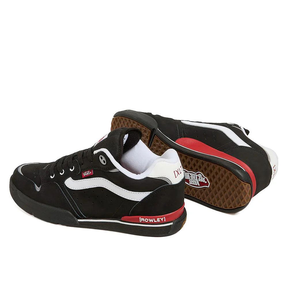 Vans Rowley XLT - Black/White/Red - Image 3