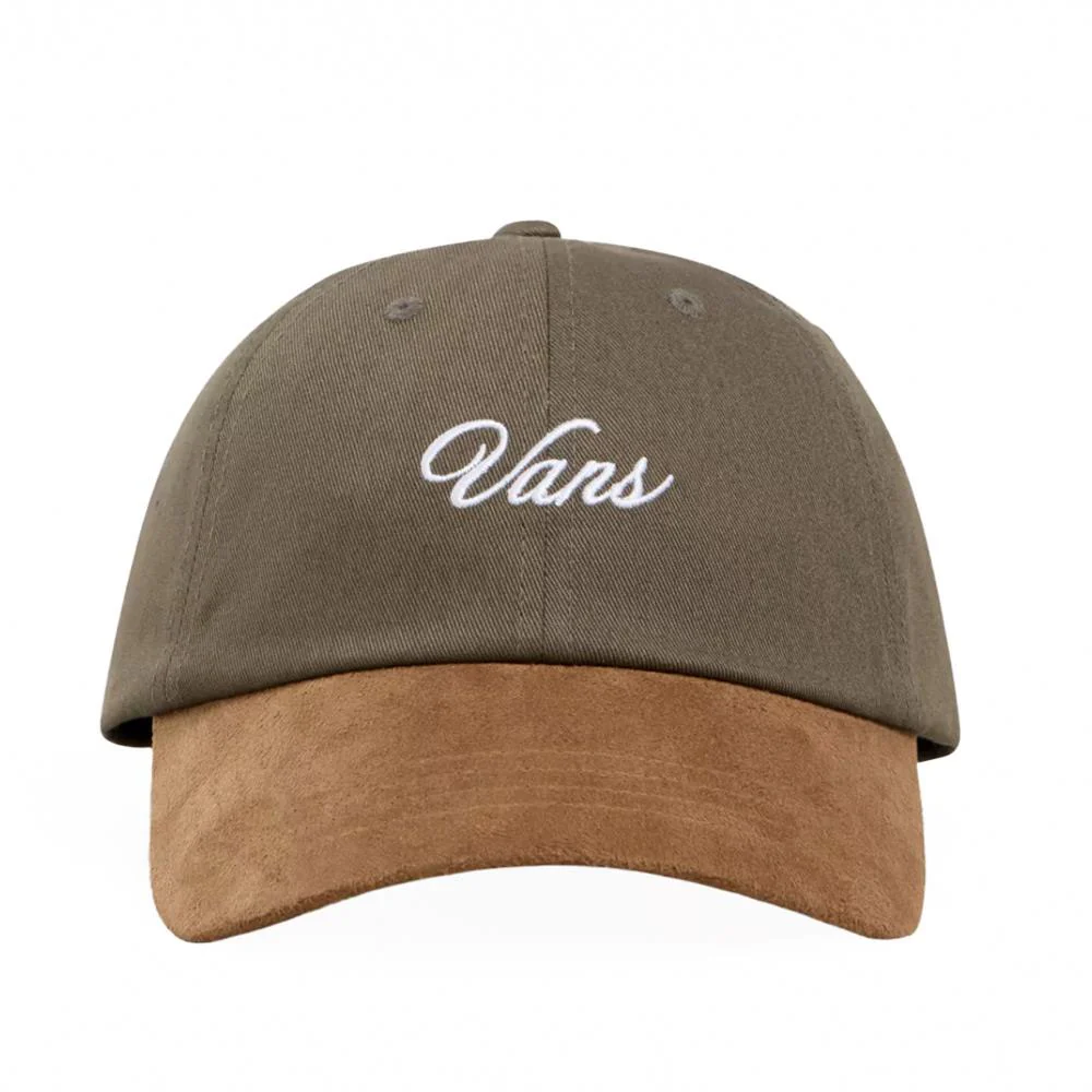 Vans Script Curved Bill Cap - Loden Green - Image 2