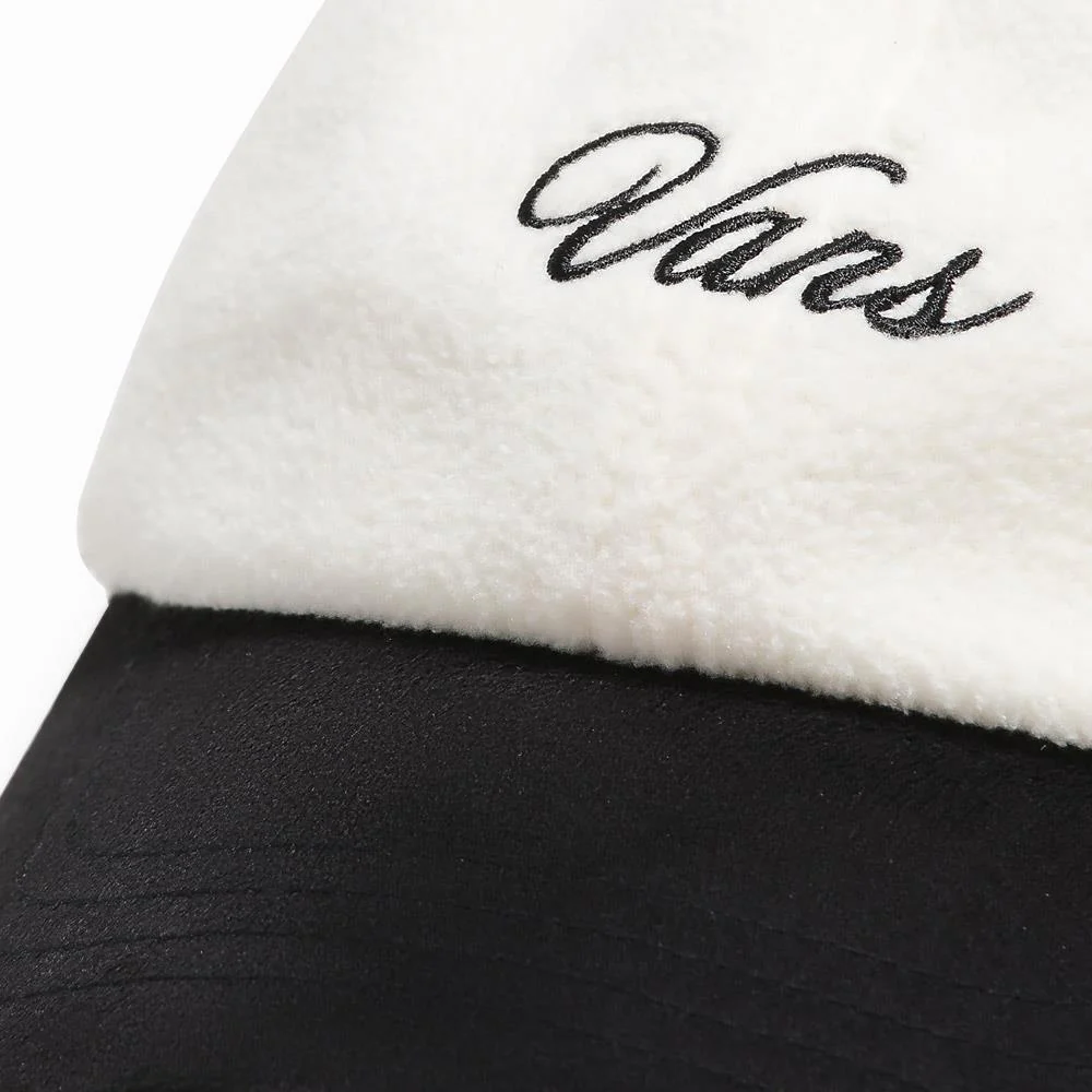 Vans Script Curved Bill Jockey Cap - Marshmallow - Image 3