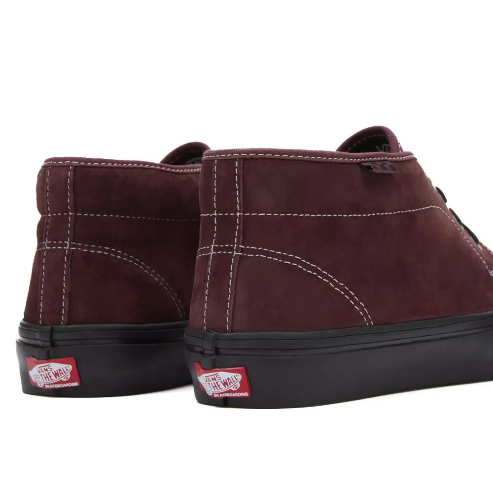 Vans Skate Chukka - Dark Red/Black - Image 5