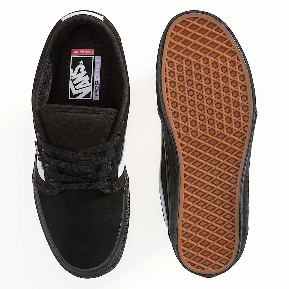 Vans Chukka Low Sidestripe - Black/Black - Image 5