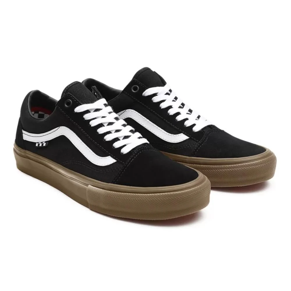 Vans Skate Old Skool - Black/Gum - Image 3