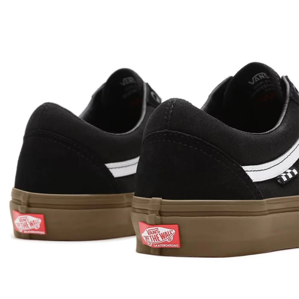 Vans Skate Old Skool - Black/Gum - Image 6
