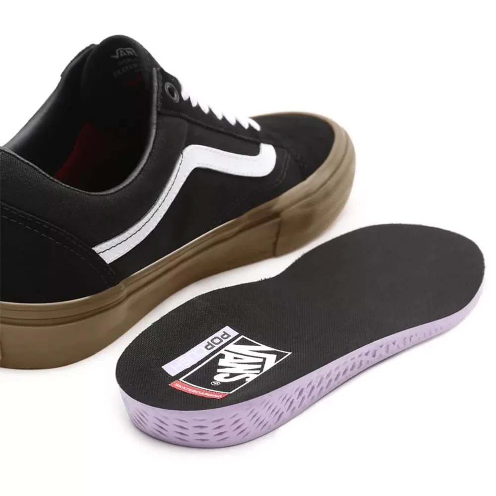 Vans Skate Old Skool - Black/Gum - Image 7