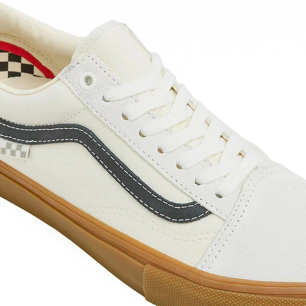 Vans Skate Old Skool - Marshmallow/Gum - Image 4