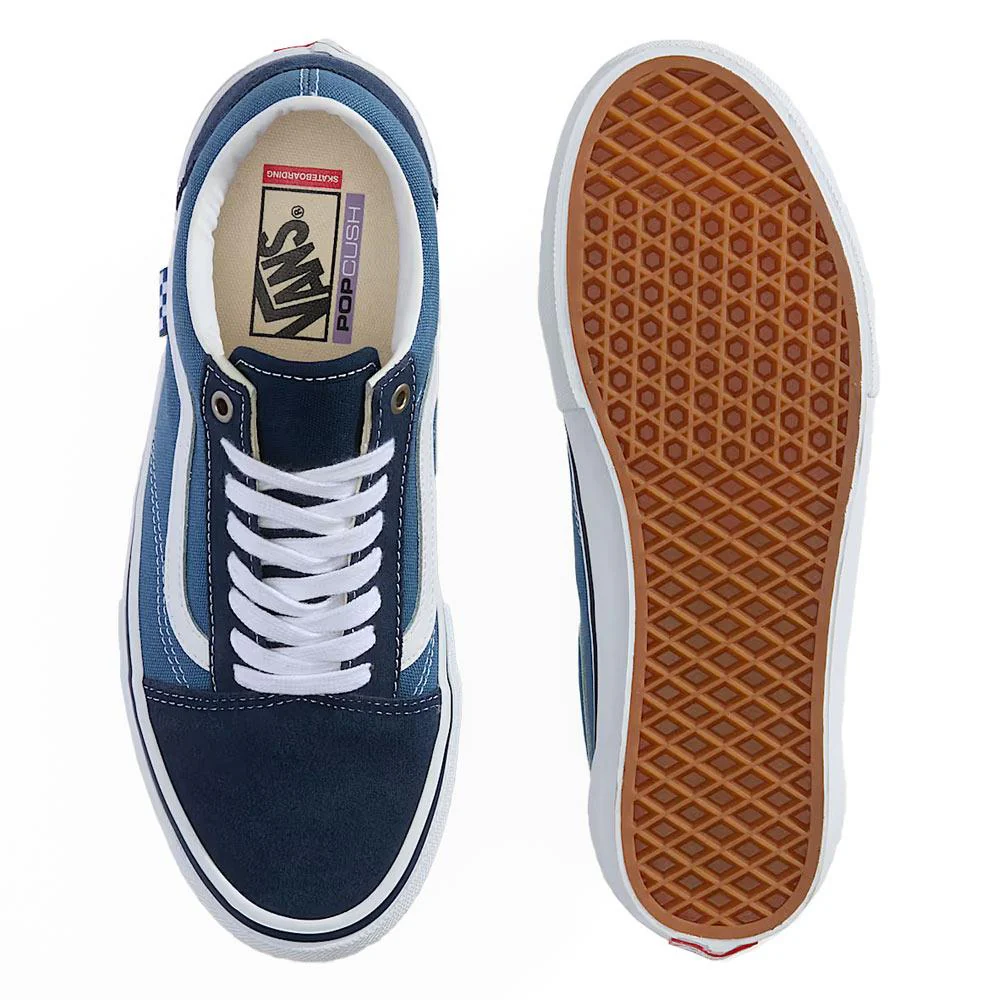 Vans Skate Old Skool - Navy/White - Image 3