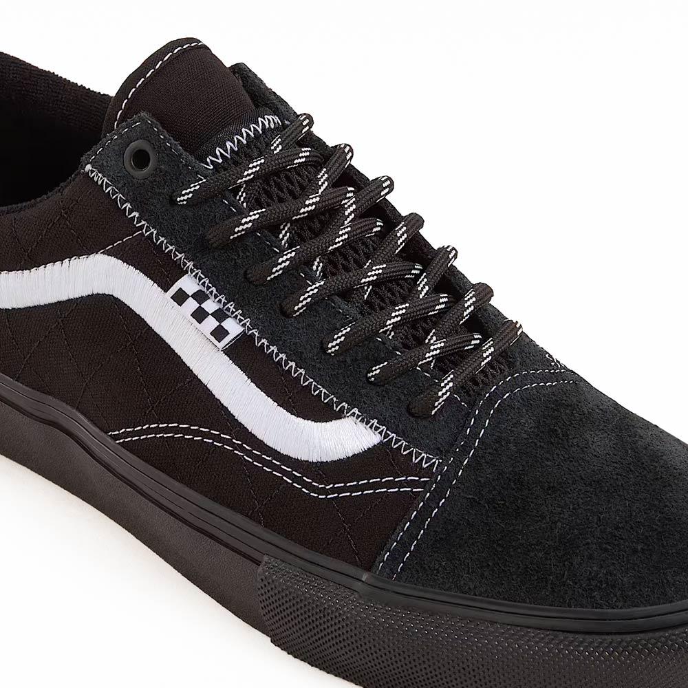 Vans Skate Old Skool Net - Doobie Black/Black - Image 3