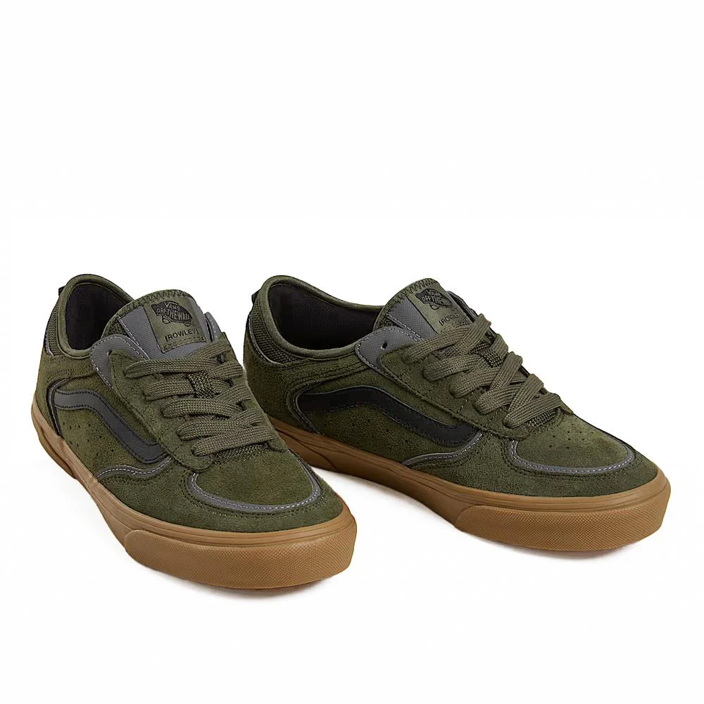 Vans Skate Rowley - Green/Gum - Image 2