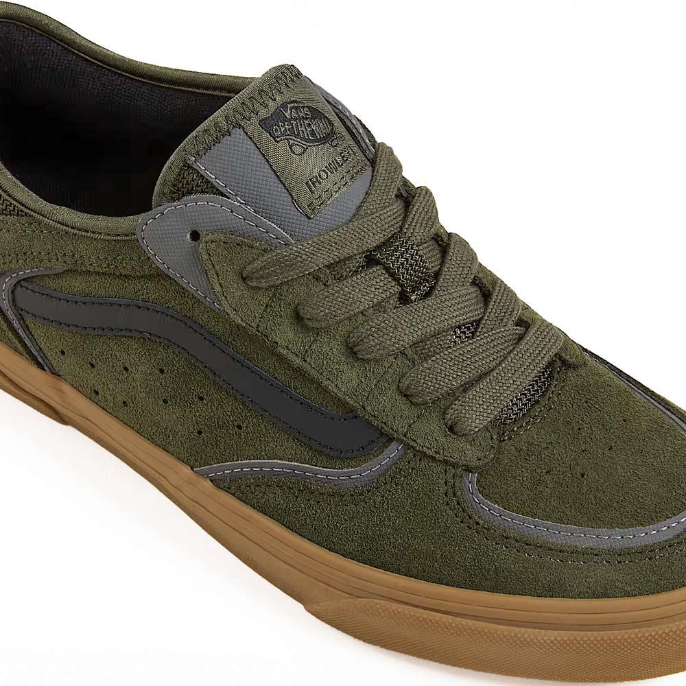 Vans Skate Rowley - Green/Gum - Image 4