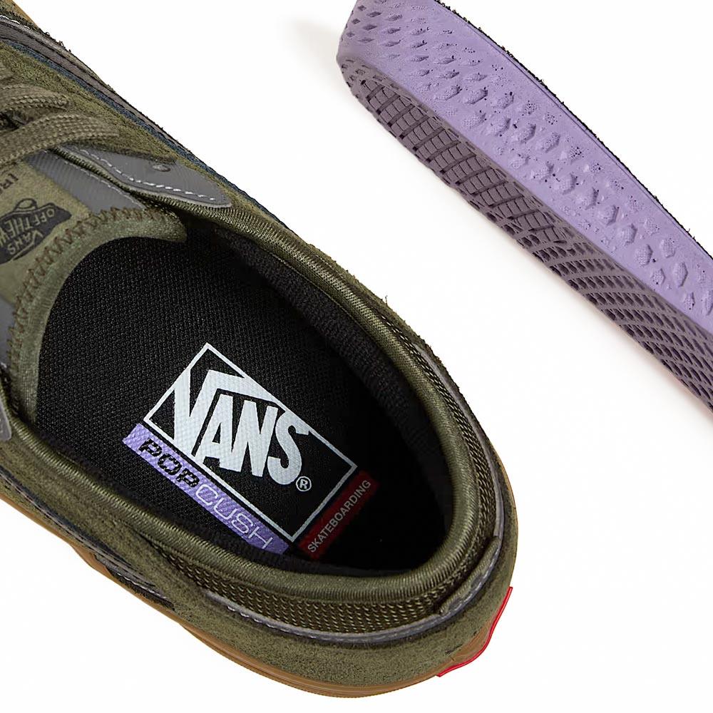 Vans Skate Rowley - Green/Gum - Image 5