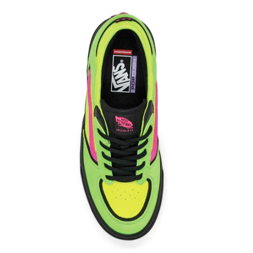 Vans Skate Rowley - Neon Pink/Green - Image 2