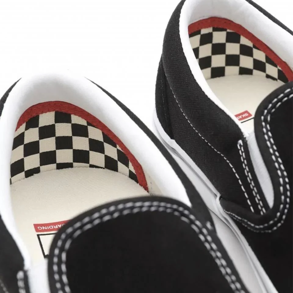 Vans Skate Slip On - Black/White - Image 4