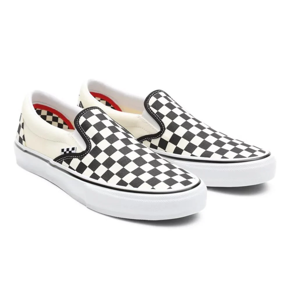 Vans Skate Slip On - Checkerboard Black/White - Image 3