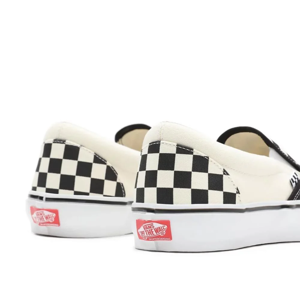 Vans Skate Slip On - Checkerboard Black/White - Image 4