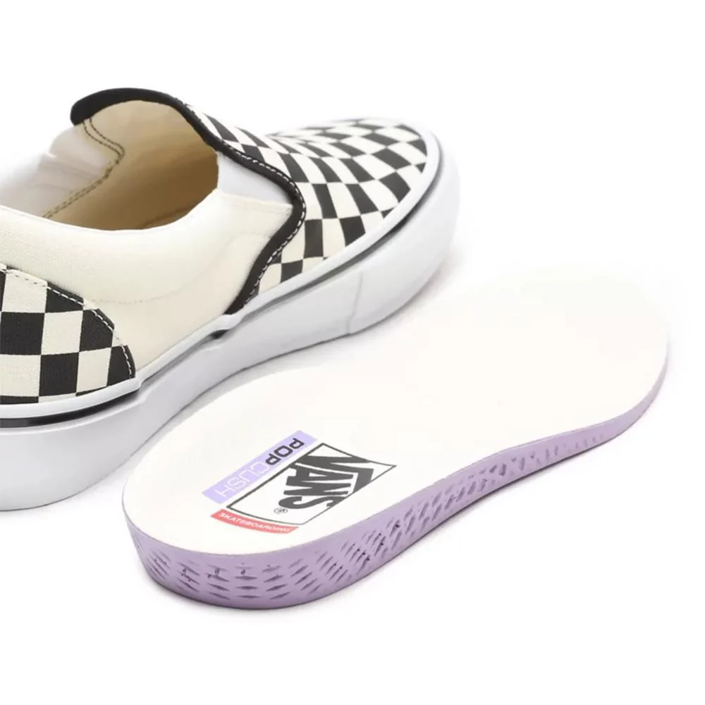 Vans Skate Slip On - Checkerboard Black/White - Image 6