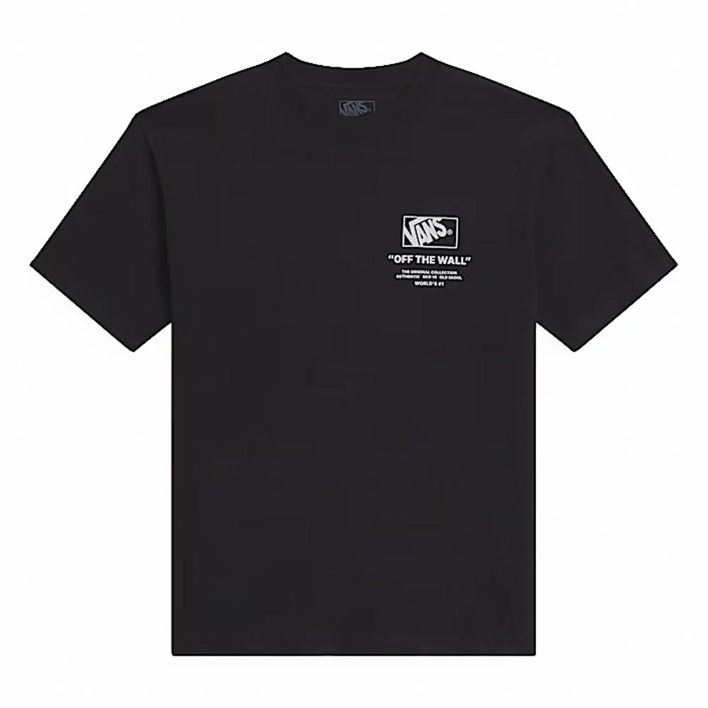 Vans Stacked Hi T-shirt - Black/White - Image 2