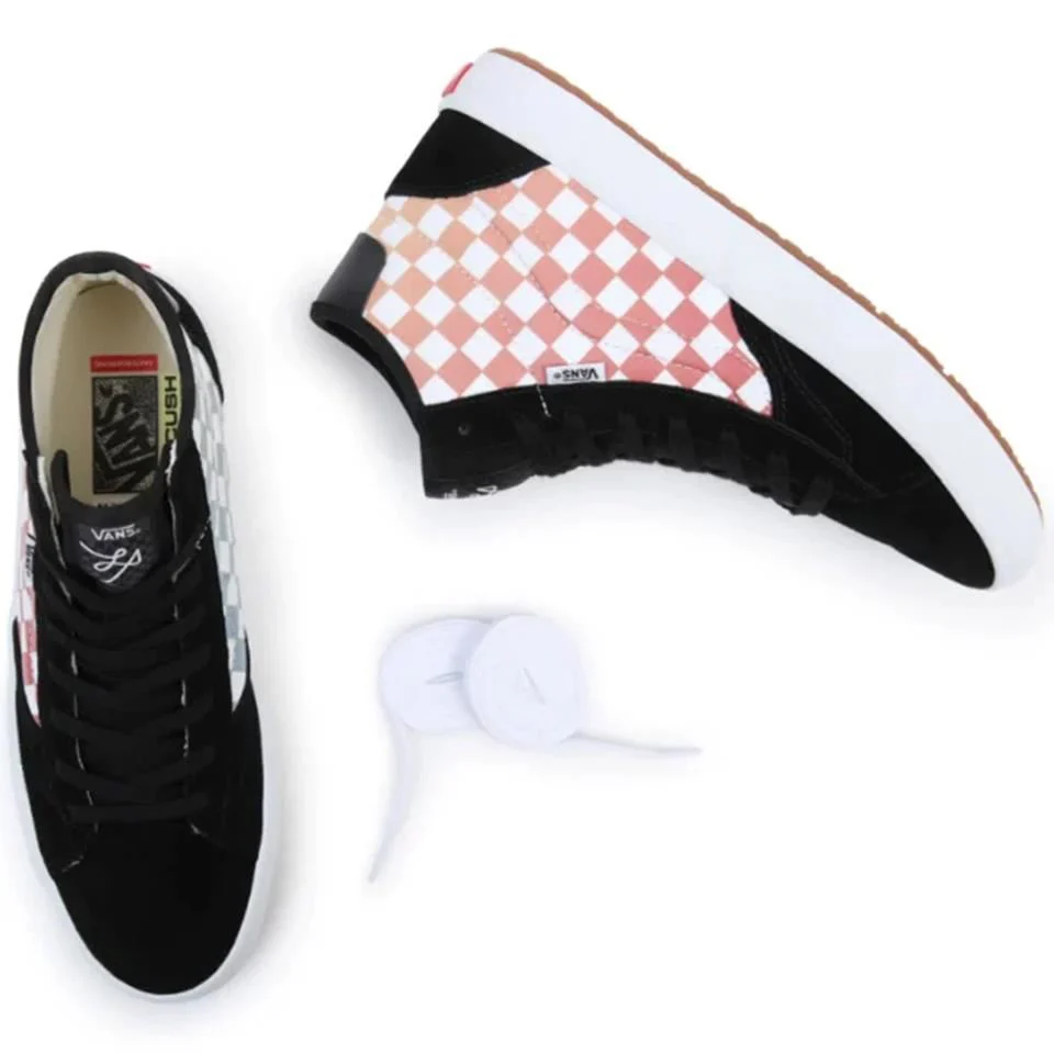 Vans The Lizzie - Checkerboard Black/Multi - Image 2