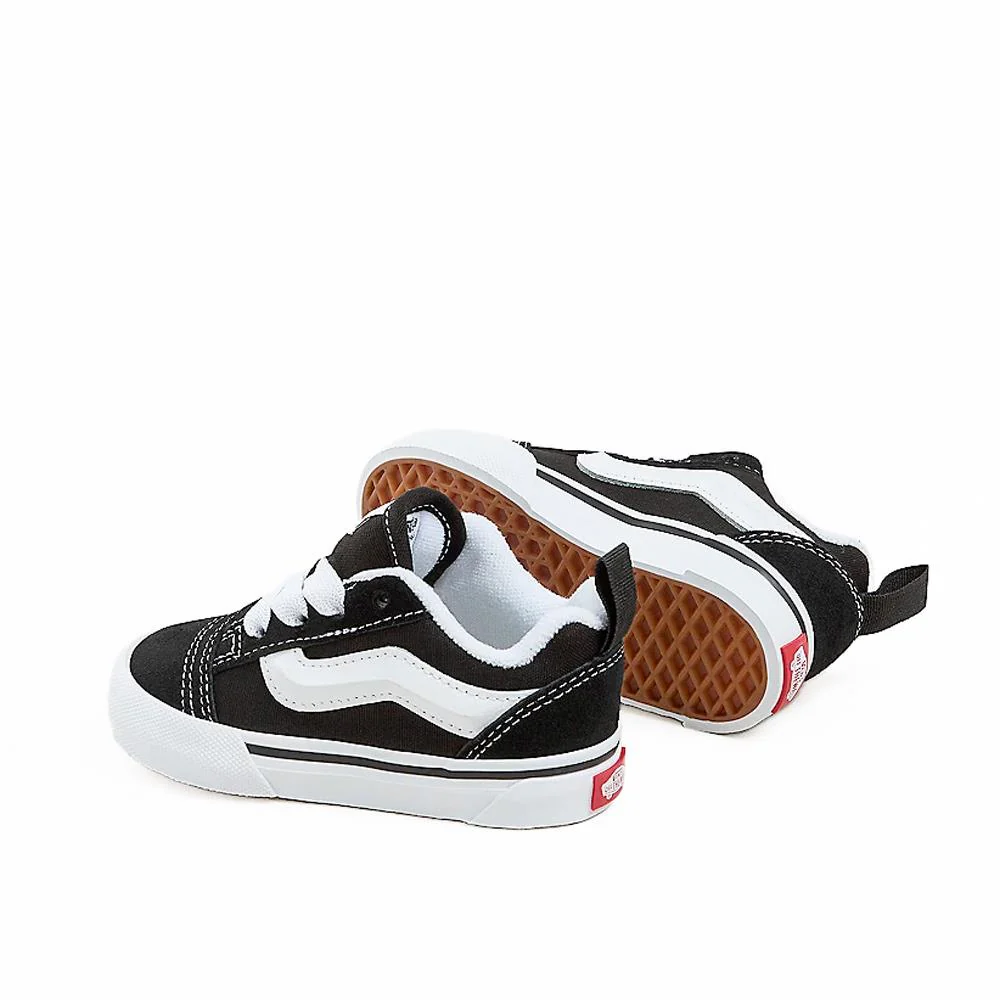Vans Toddler Knu Skool - Black/True White - Image 3