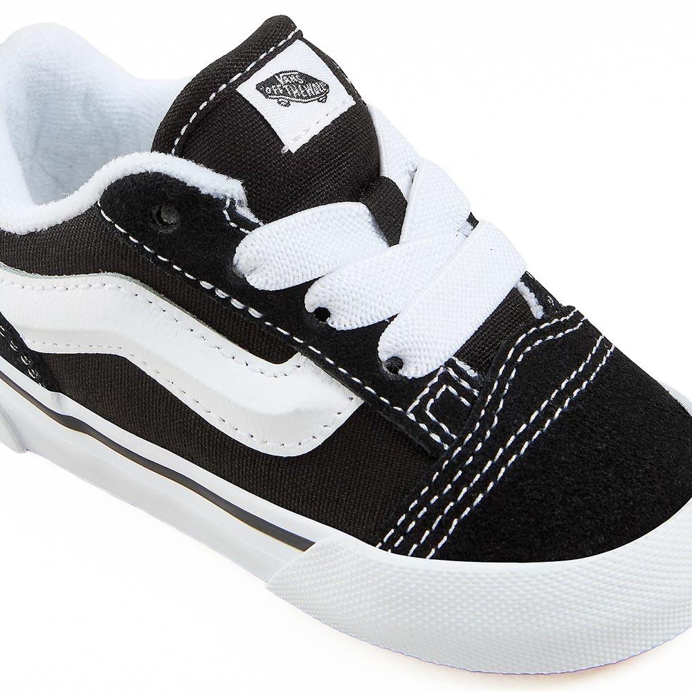 Vans Toddler Knu Skool - Black/True White - Image 4