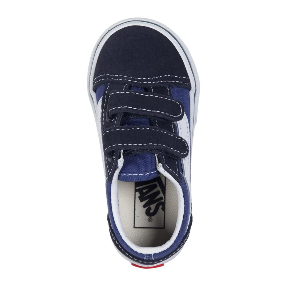 Vans Toddler Old Skool V Shoes - Navy - Image 2