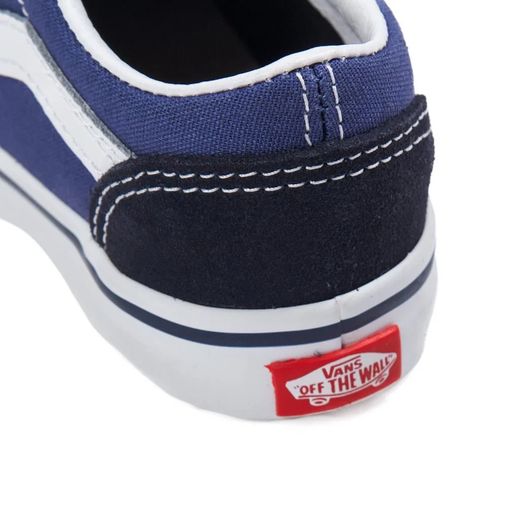 Vans Toddler Old Skool V Shoes - Navy - Image 3