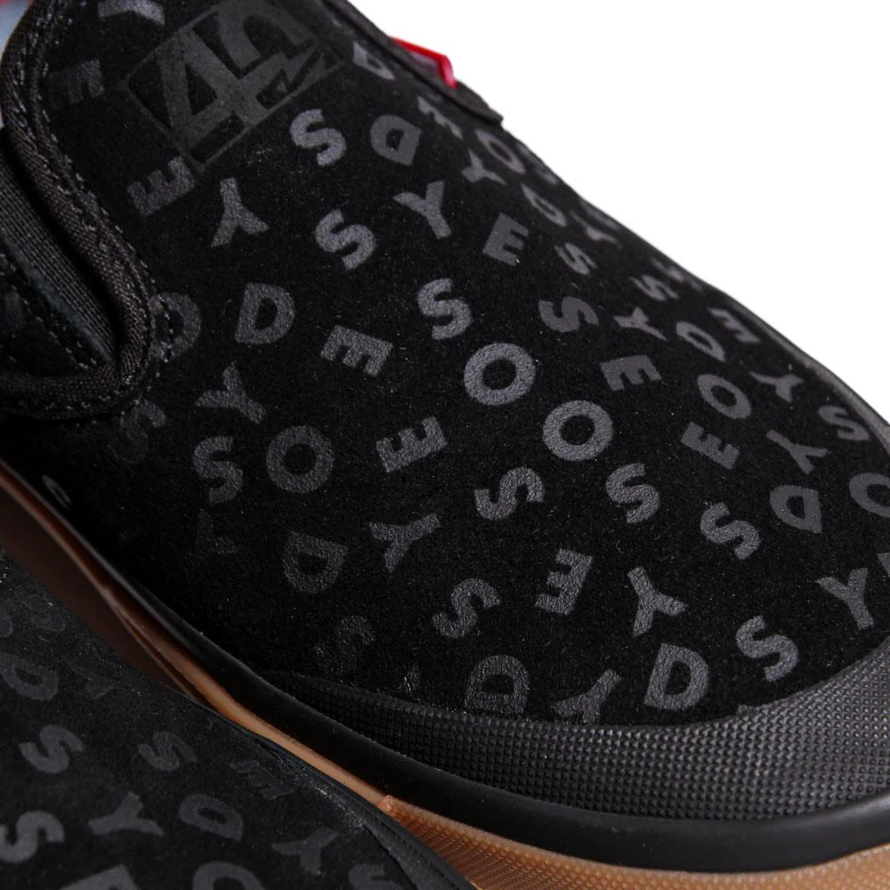 Vans x Odyssey BMX Slip-On - Black/Red/Gum - Image 3