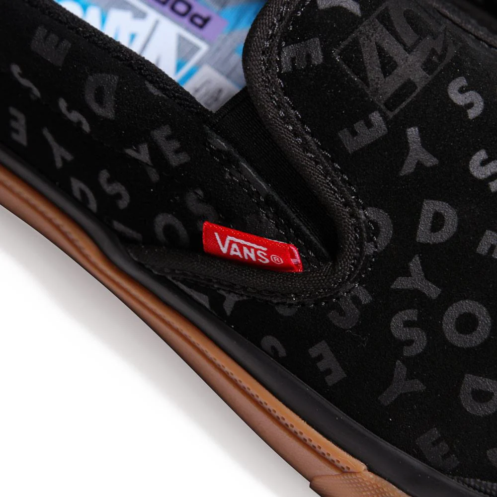 Vans x Odyssey BMX Slip-On - Black/Red/Gum - Image 5